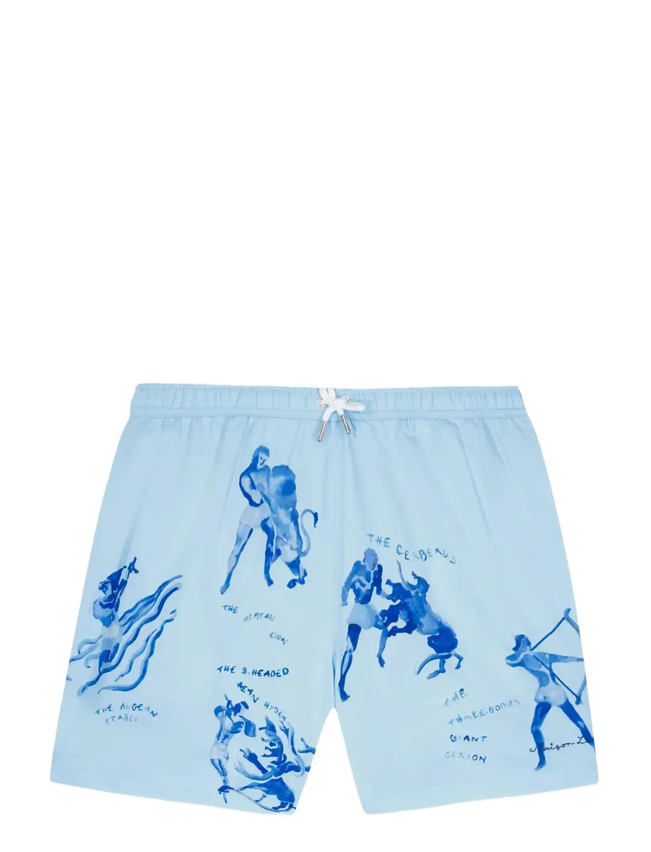 Maison Labiche Maillot Ulysse, L, Blue, Badetøj > Shorts, Herre