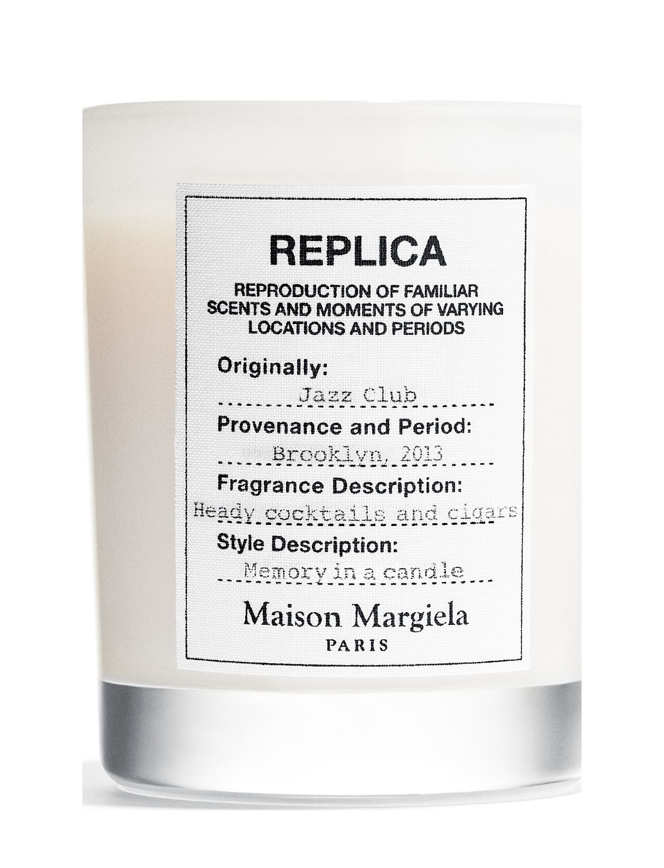 Maison Margiela Maison Margiela Replica Jazz Club Candle 165G, 165G, Nude, Hjem > Duftlys, Dame