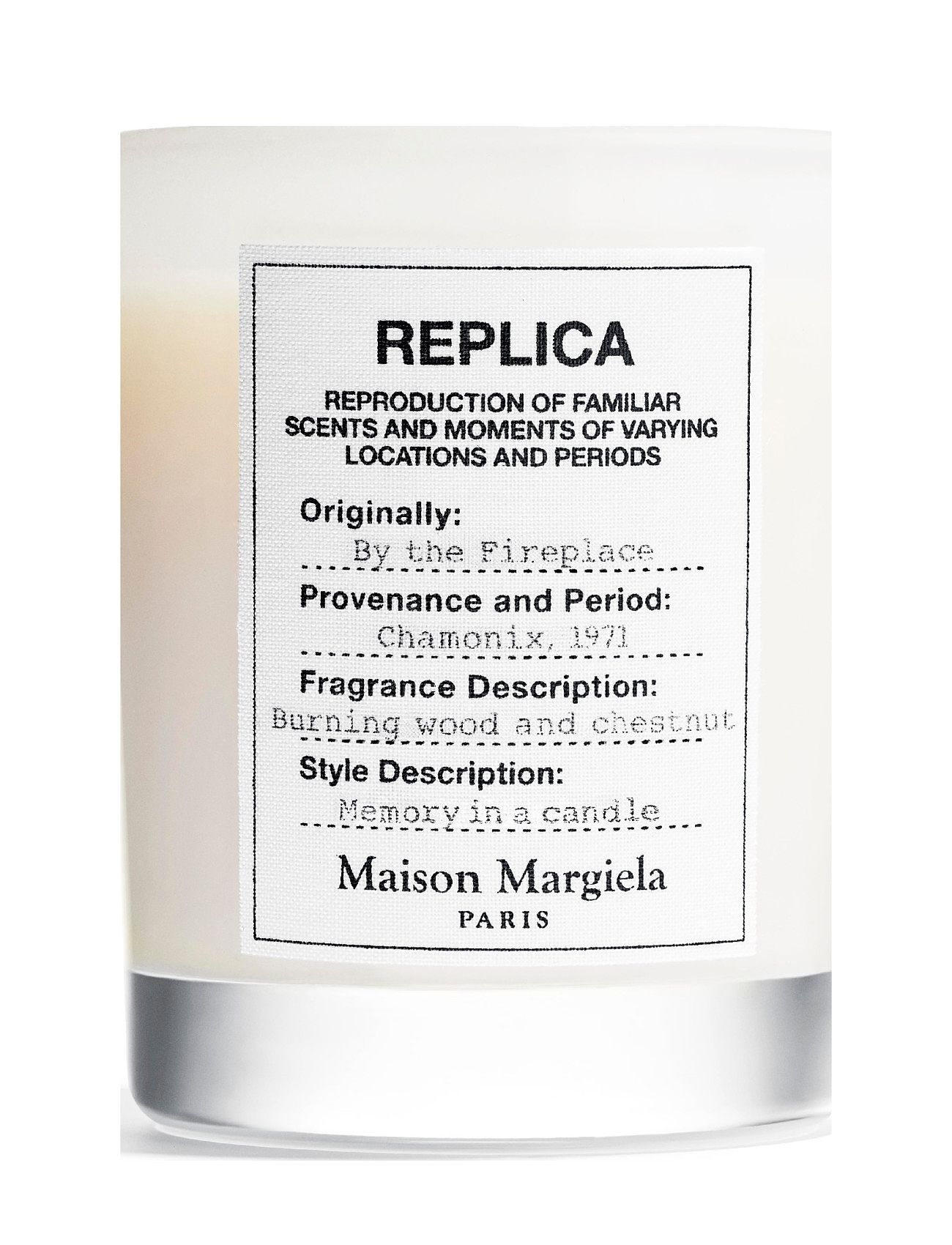 Maison Margiela Maison Margiela Replica By The Fireplace Candle 165G Nude