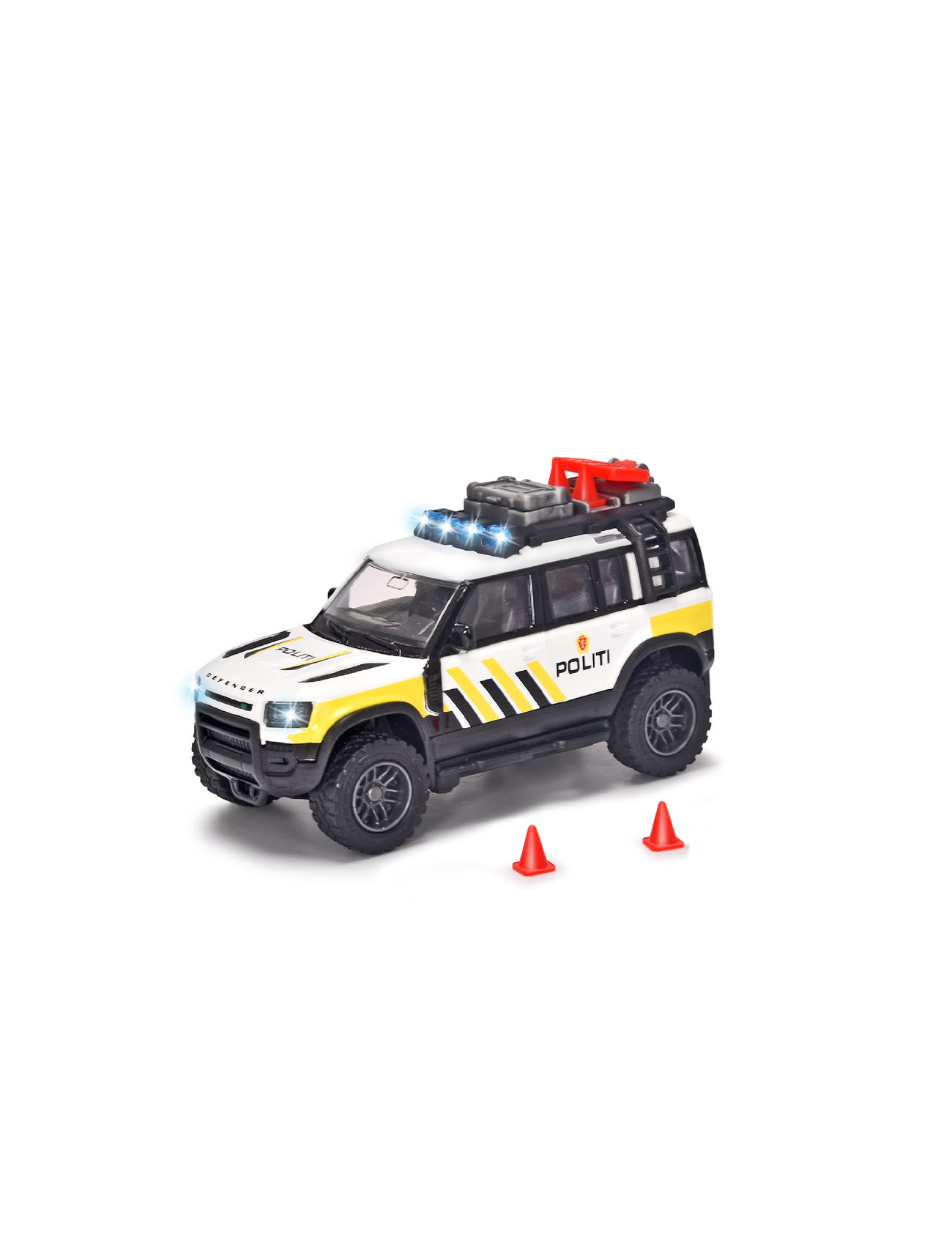Majorette Grad Series Land Rover Police Toys Toy Cars & Vehicles Toy Cars Multi/patterned Majorette