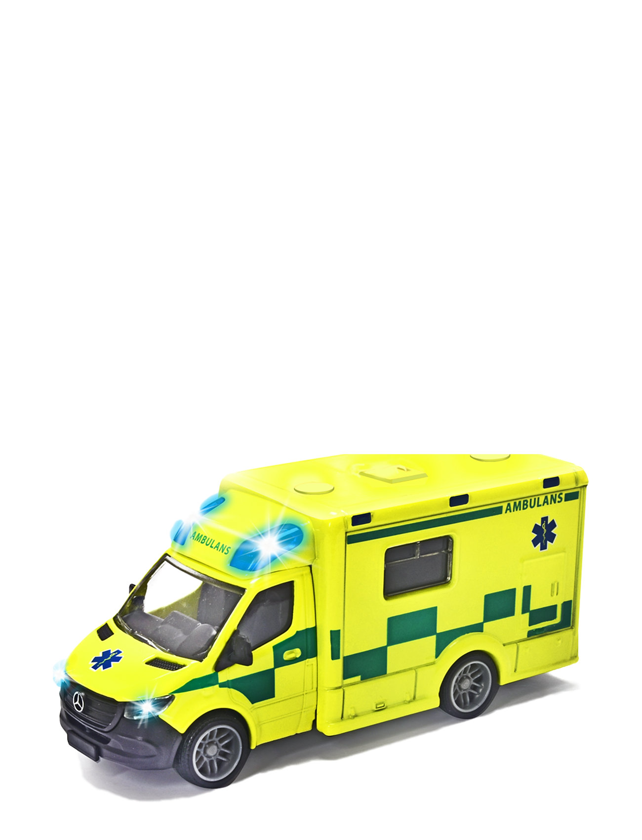 Majorette "Swedish Mercedes-Sprinter Ambulance Toys Toy Cars & Vehicles Ambulances Yellow Majorette"