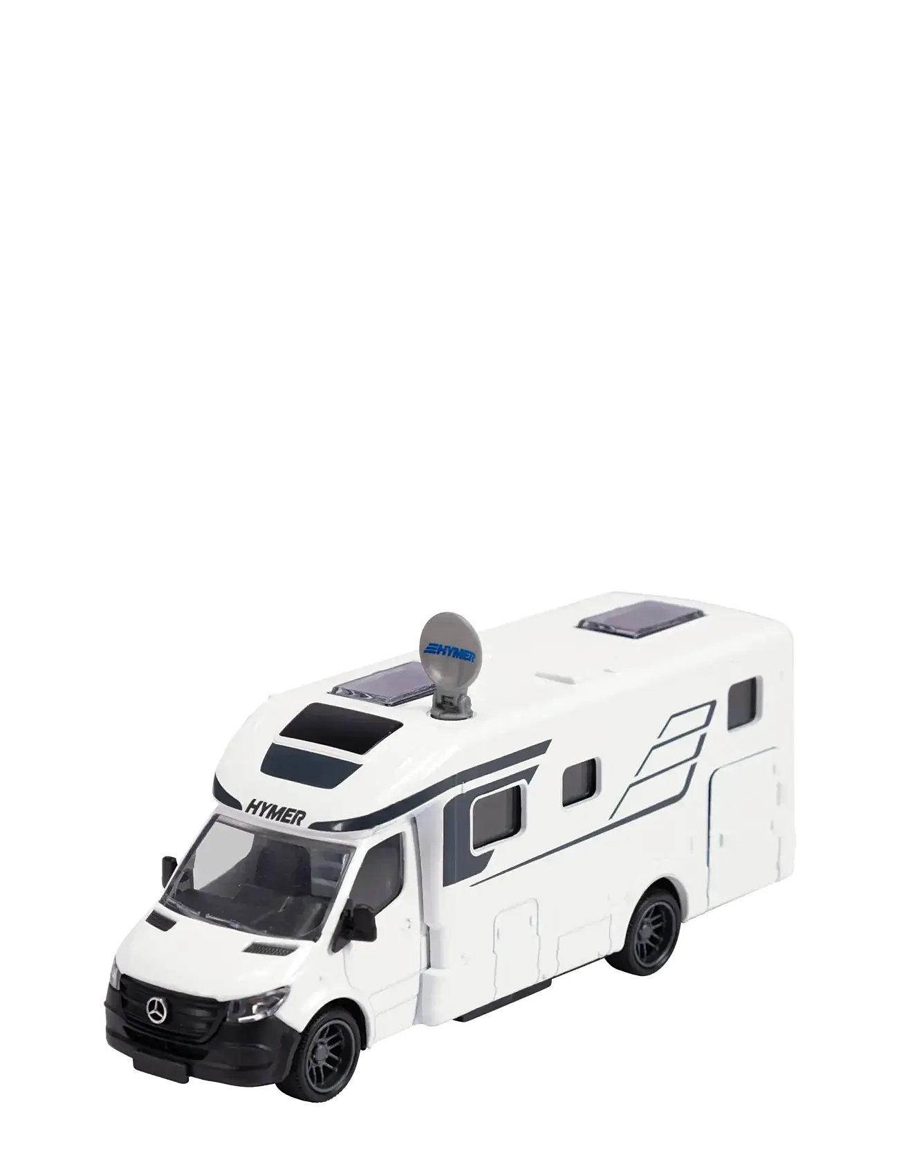 Majorette Hymer B-Class Camper, One Size, White, Toy Cars > Other Toy Cars, Børn