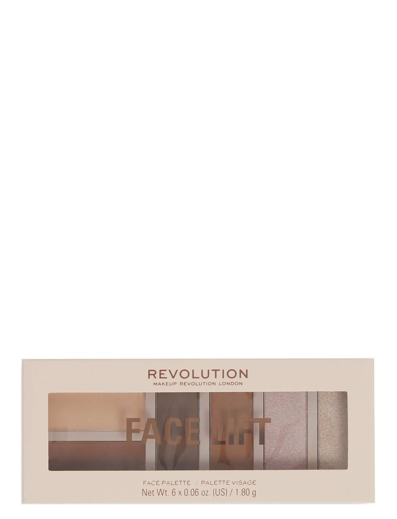 Revolution Face Lift Palette Light To Medium Ögonskugga Palette Smink Multi/patterned Makeup Revolution