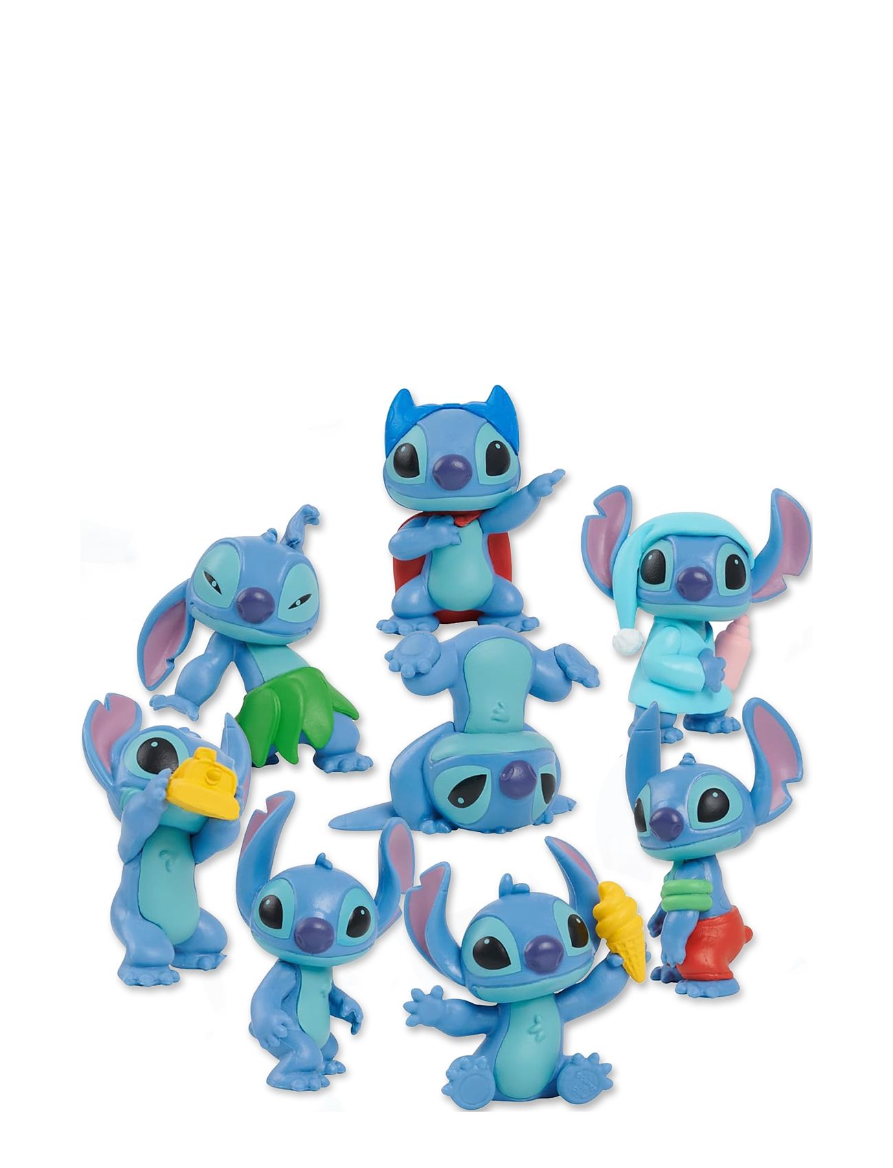 Lilo & Stitch Disney Stitch Figure Set 8 Pack 7 Cm Multi/patterned