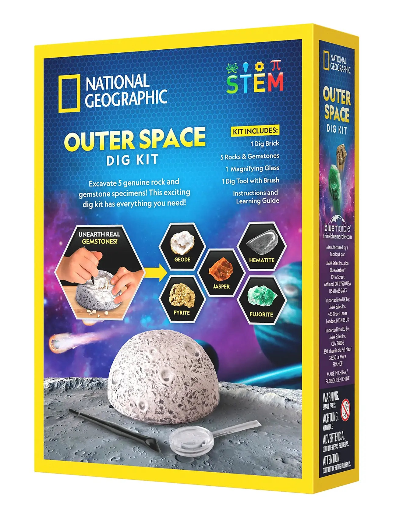 National Geographic National Geographic Space-Themed Dig Kit, One Size, White, Legetøj > Experiments And Science, Børn