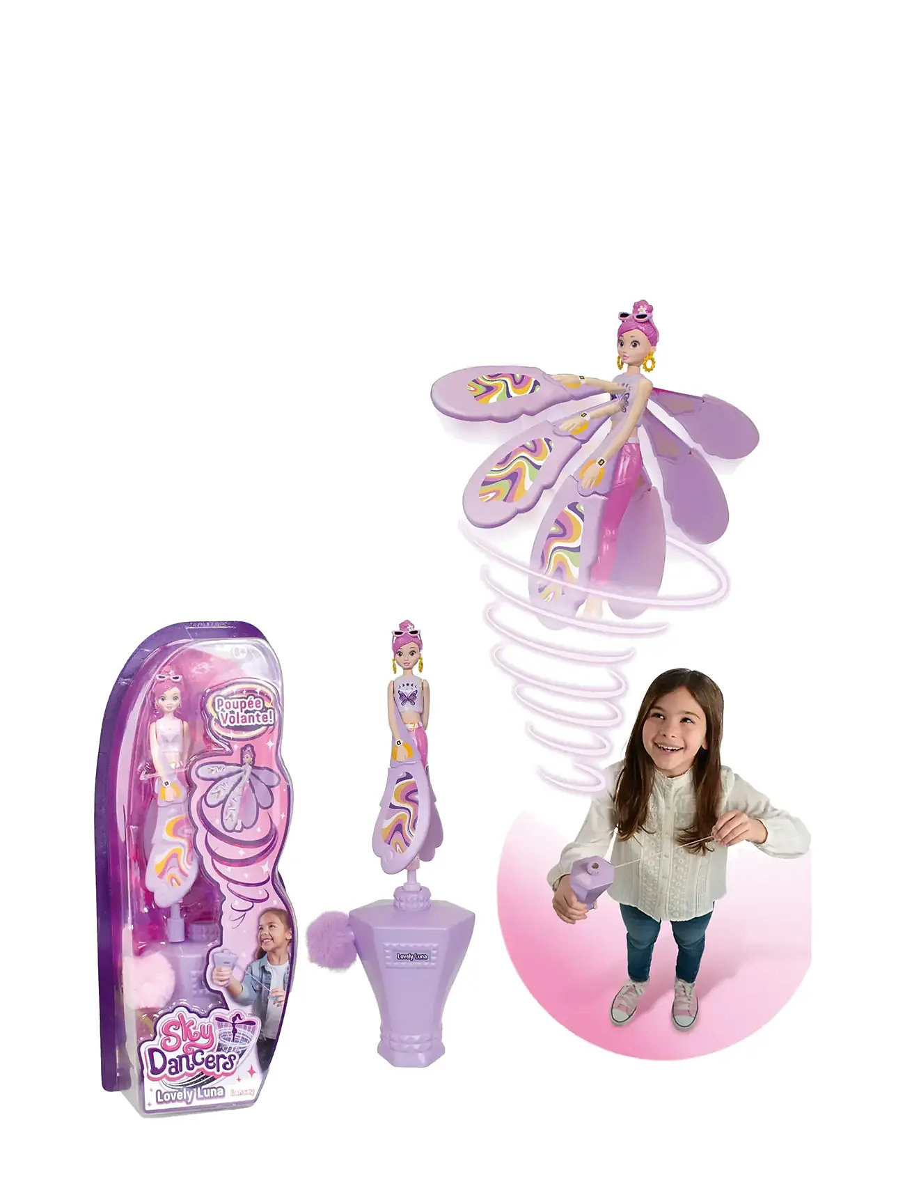 Sky Dancers Style Lovely Luna Toys Dolls & Accessories Dolls Multi/patterned MAKI