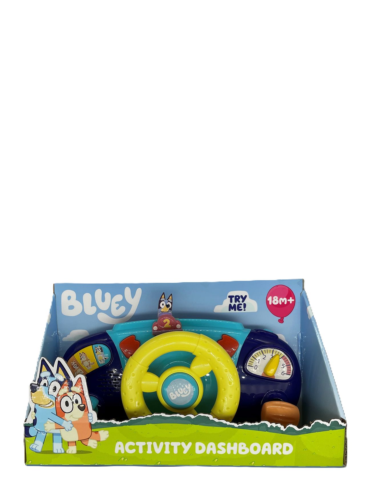 Bluey's Driver Dashboard Toys Baby Toys Educational Toys Interactive Toys Multi/patterned Bluey