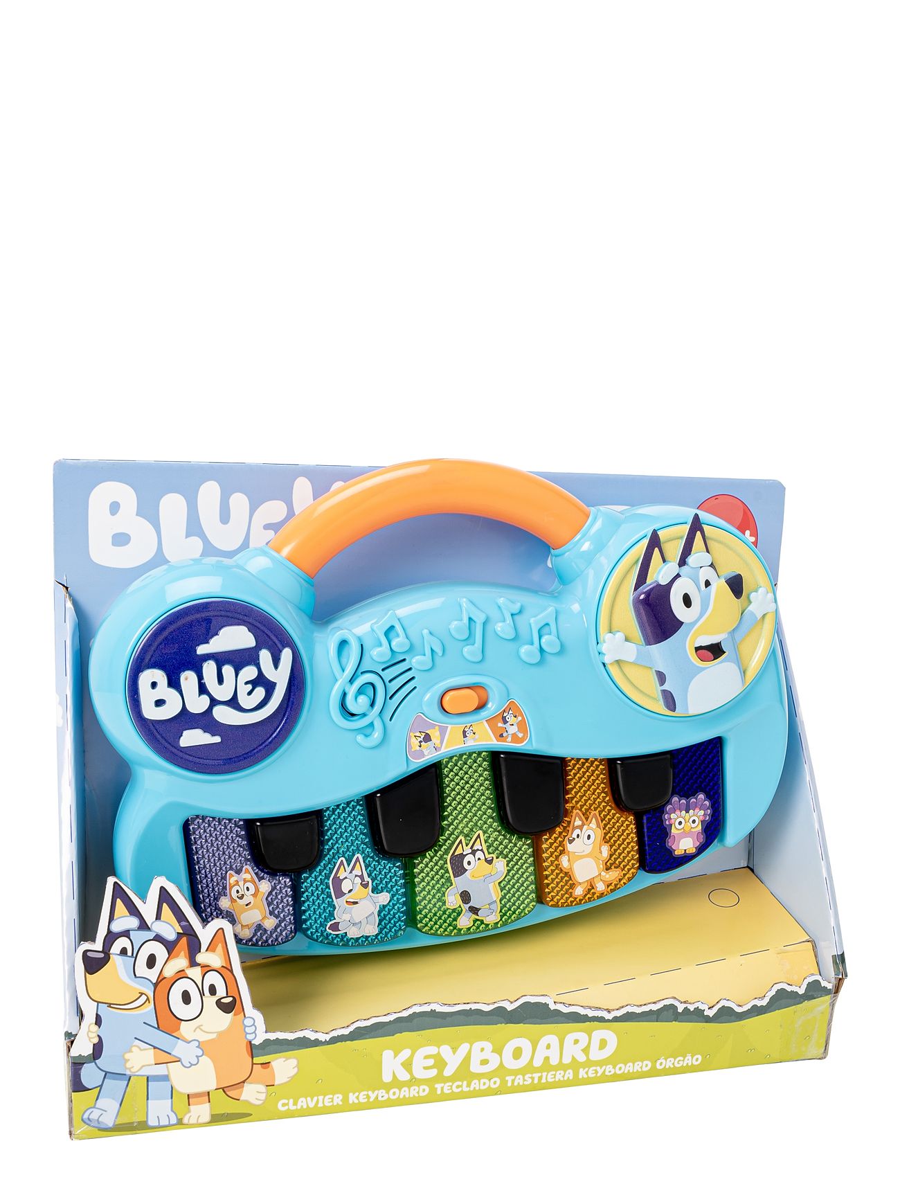 Bluey's Keyboard Toys Musical Instruments Multi/patterned Bluey