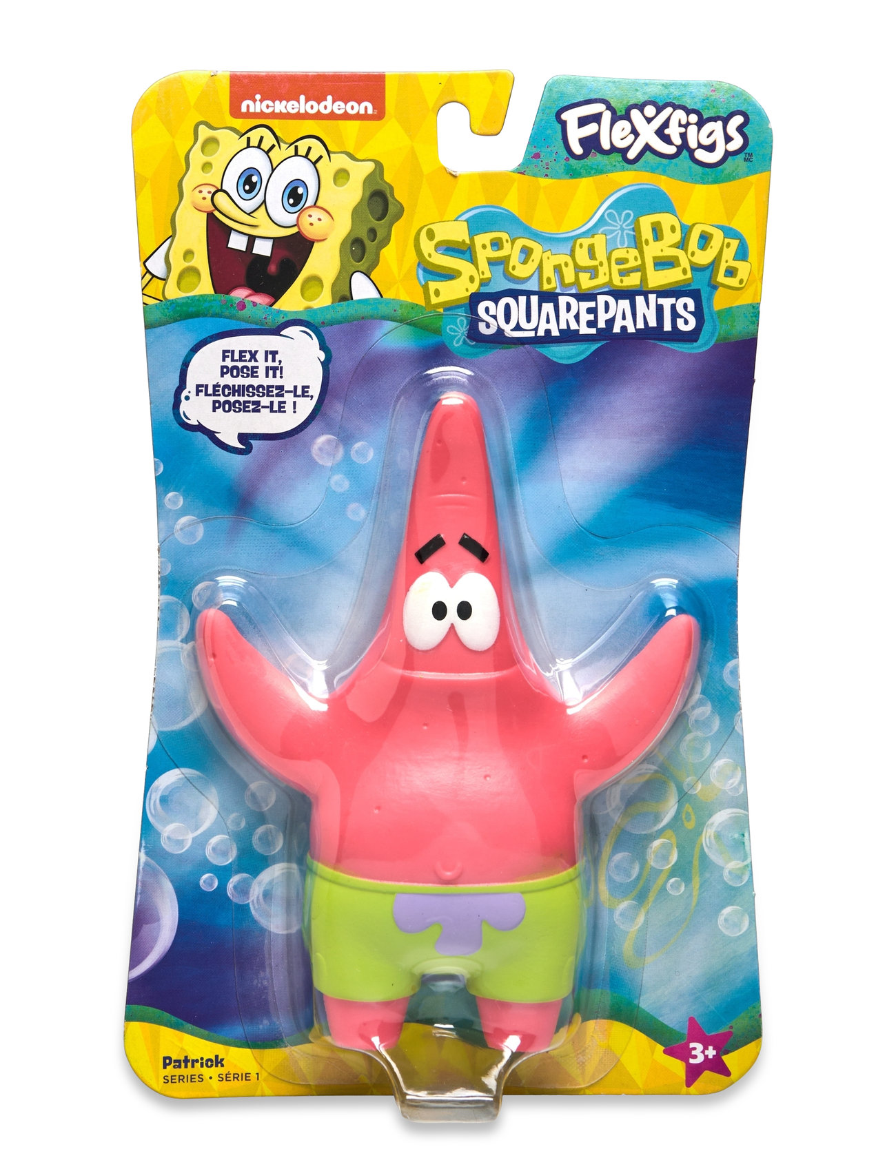 MAKI Flexfigs 1 Pack - Spongebob - Patrick Multi/patterned