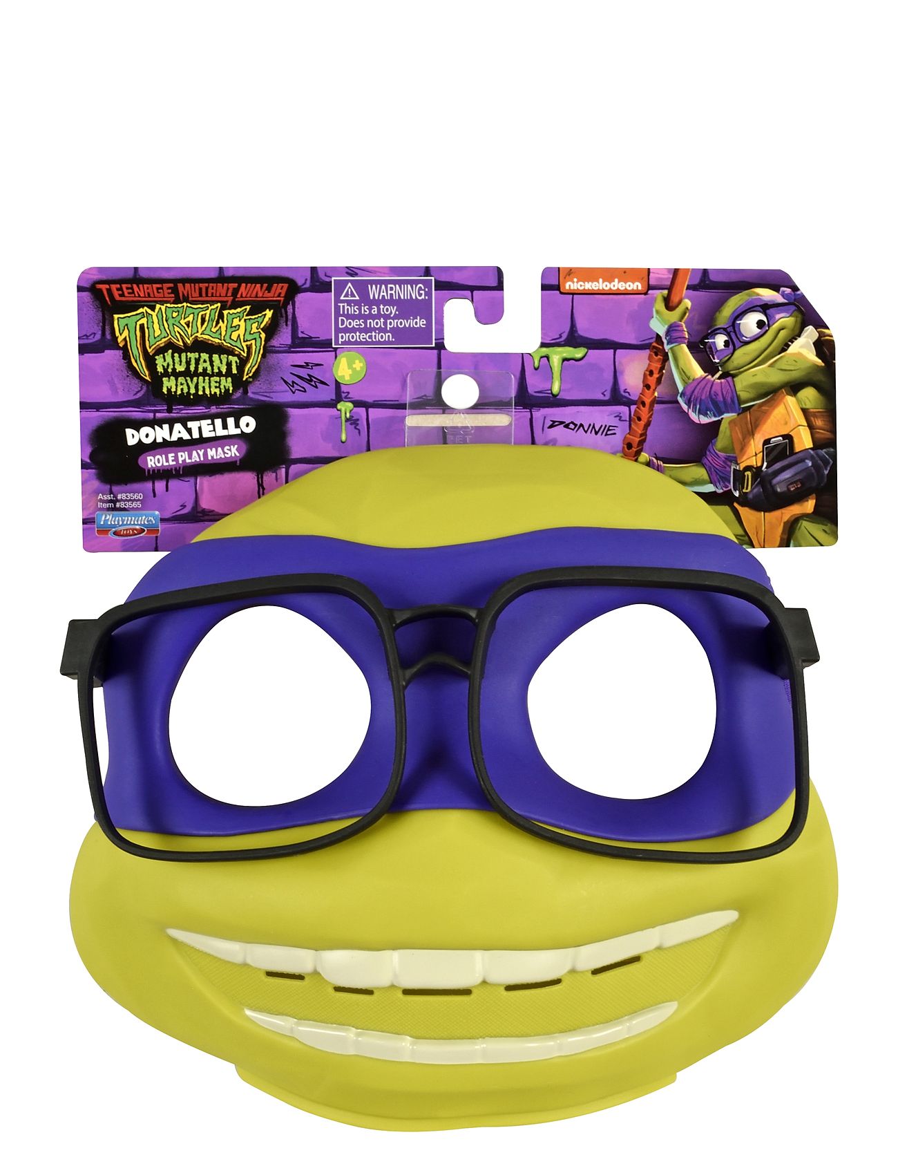 Turtles Mutant Mayhem Donatello Mask Toys Costumes & Accessories Costumes Accessories Multi/patterned Ninja Turtles
