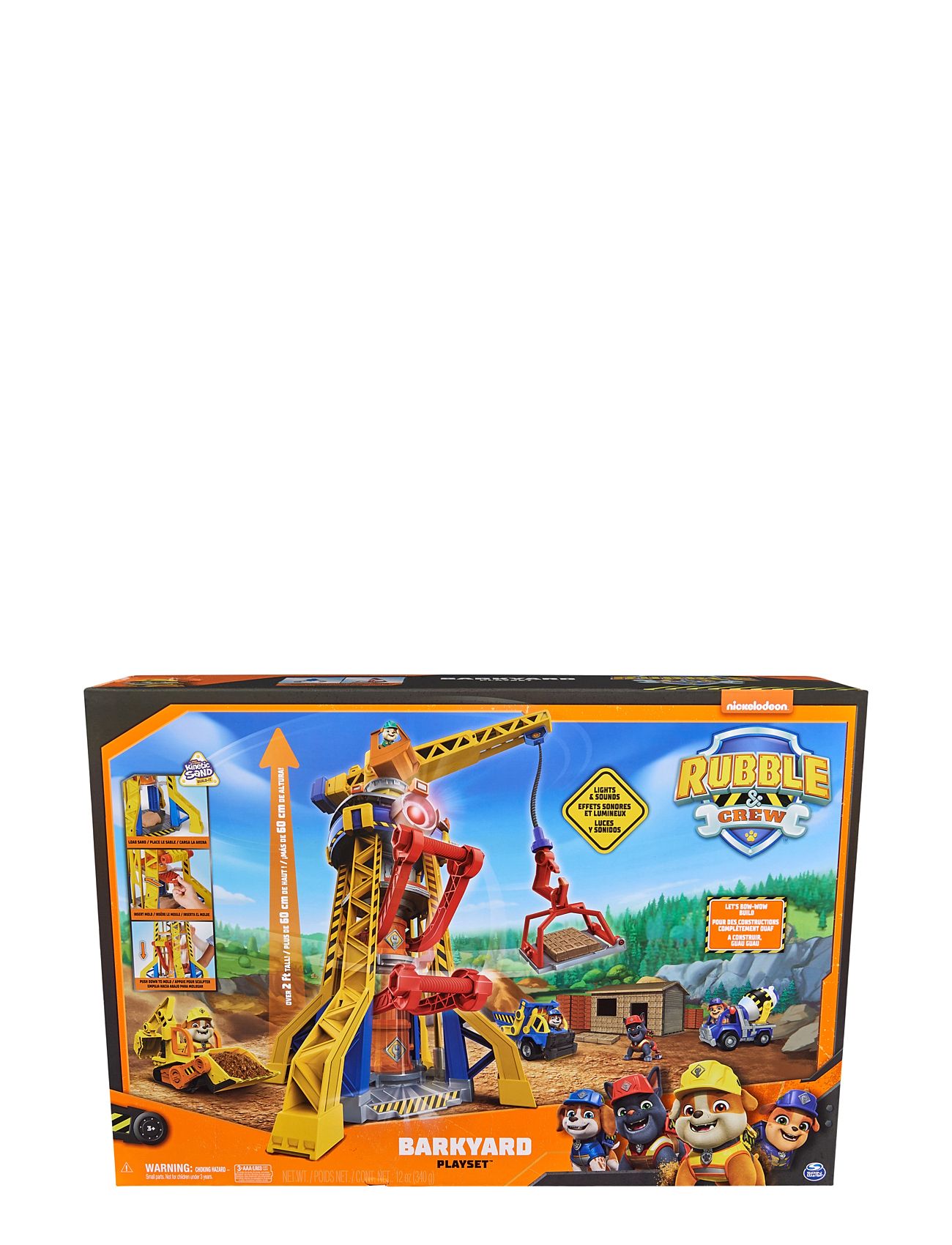 Rubble & Crew Bark Yard Crane Tower Playset Toys Toy Cars & Vehicles Toy Vehicles Construction Cars Multi/patterned Paw Patrol