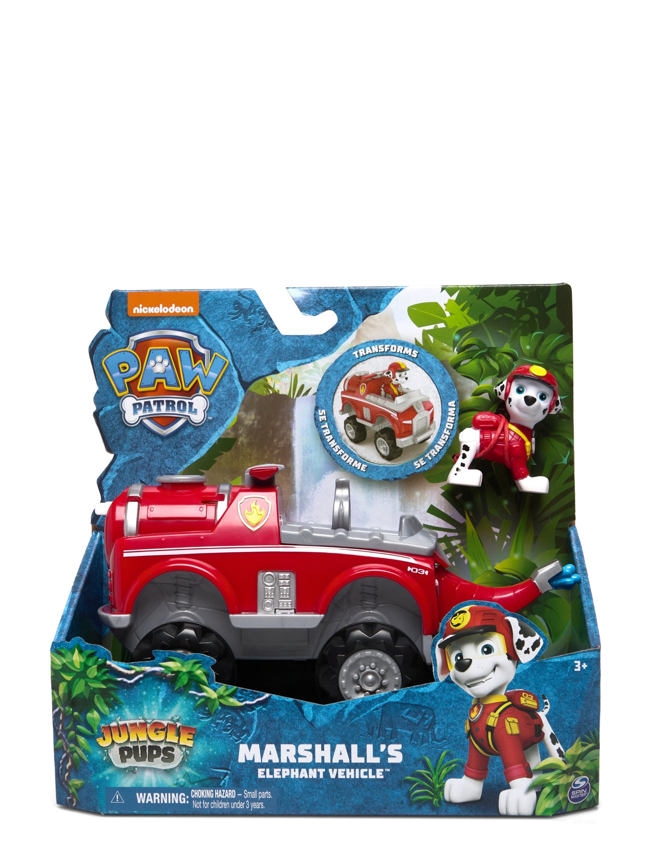 Paw Patrol Jungle Themed Vehicle - Marshall Toys Playsets & Action Figures Play Sets Multi/patterned Paw Patrol