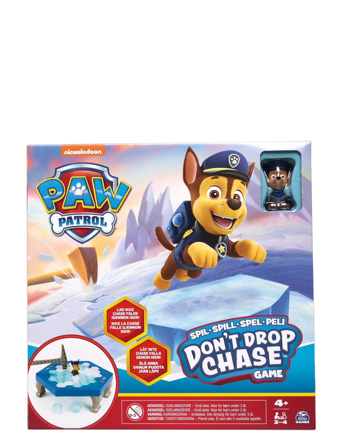 Paw Patrol Don't Drop Chase Dk/No/Fi/Se Home Decoration Puzzles & Games Games Multi/patterned Paw Patrol