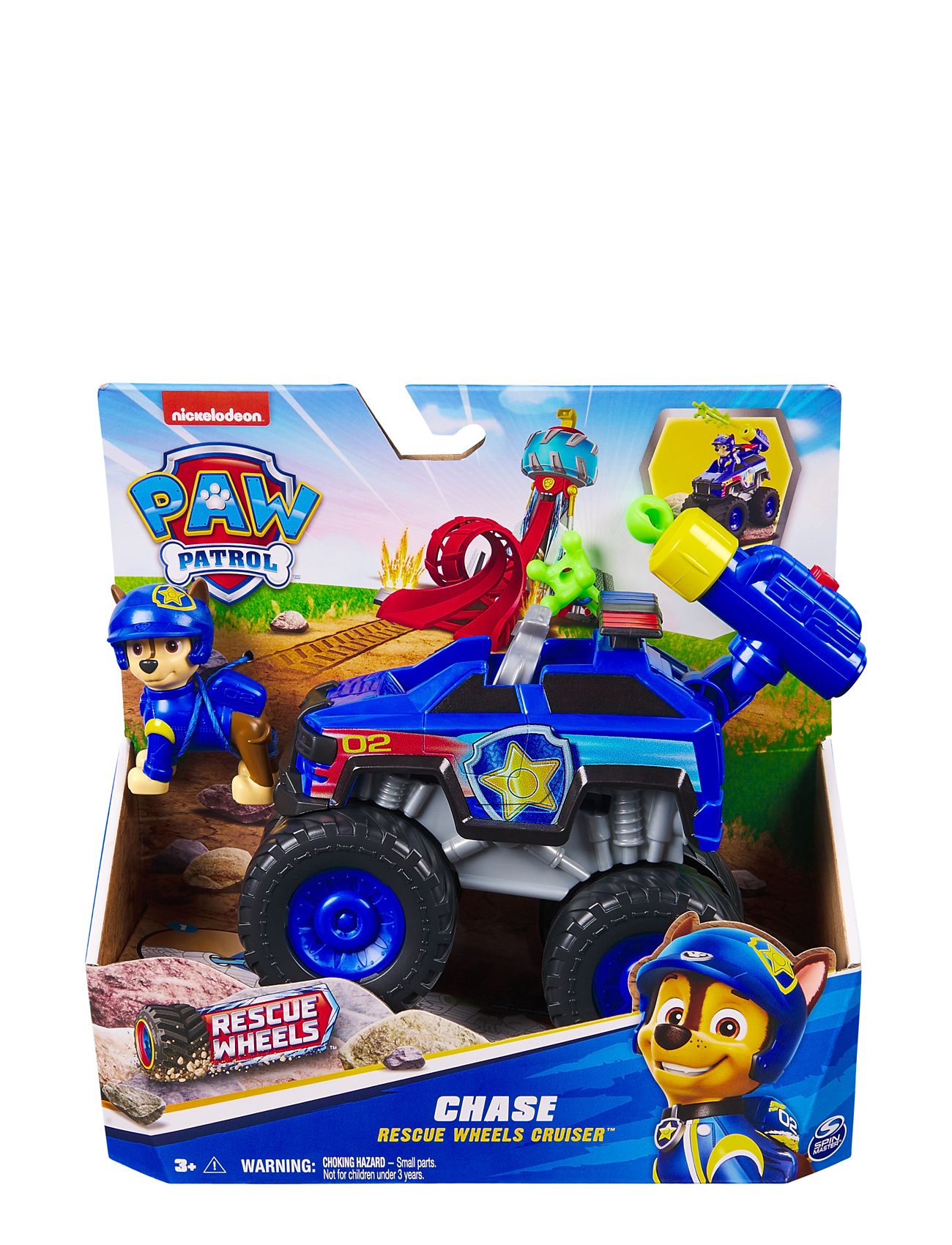 Paw Patrol Rescue Wheels Themed Vehicles - Chase Toys Playsets & Action Figures Play Sets Multi/patterned Paw Patrol