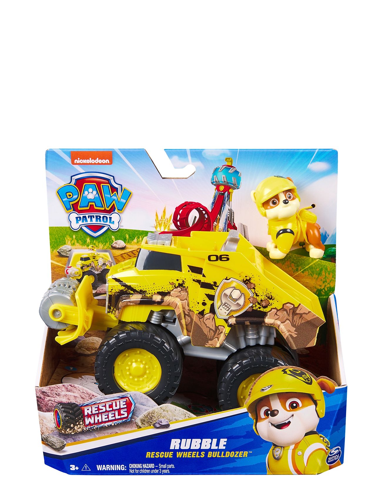 Paw Patrol Paw Patrol Rescue Wheels Themed Vehicles - Rubble Multi/patterned