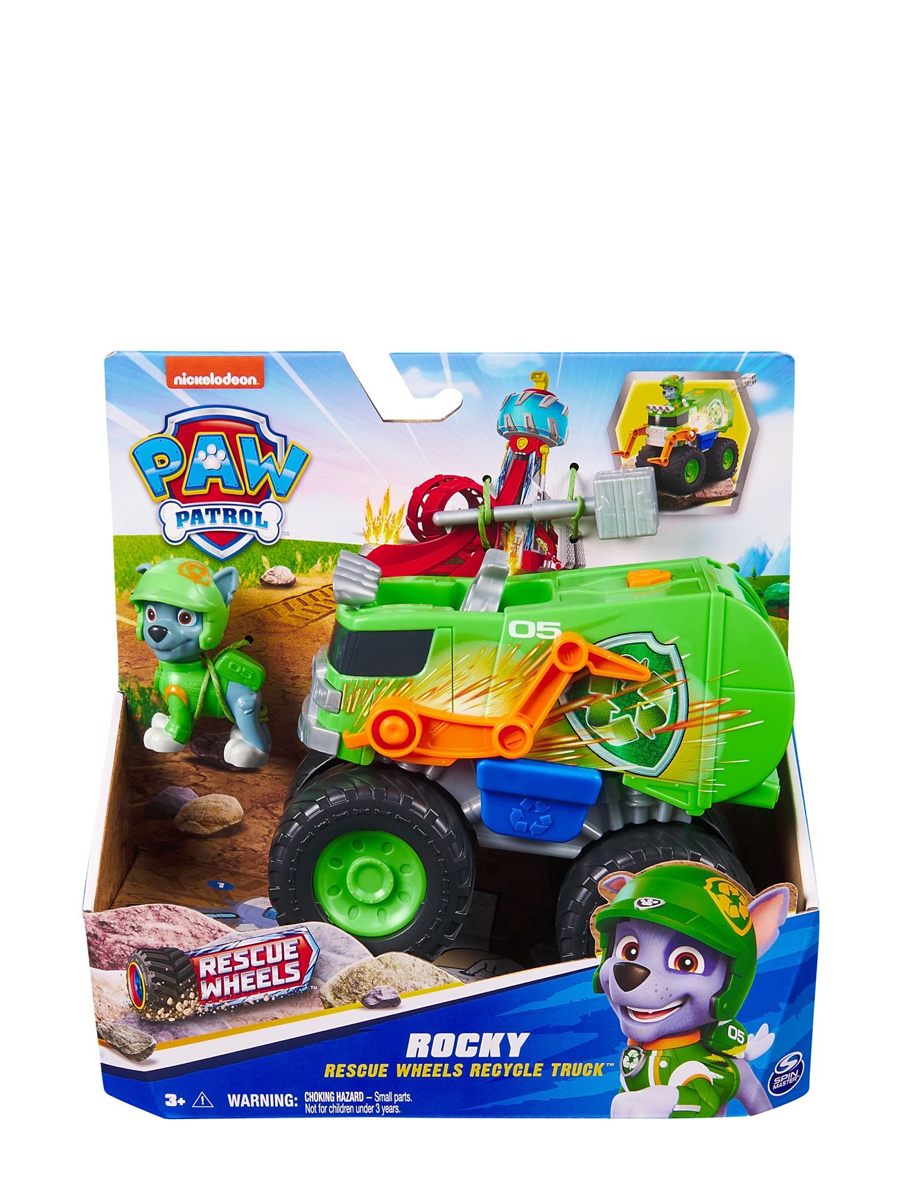 Paw Patrol Rescue Wheels Themed Vehicles - Rocky Patterned MAKI