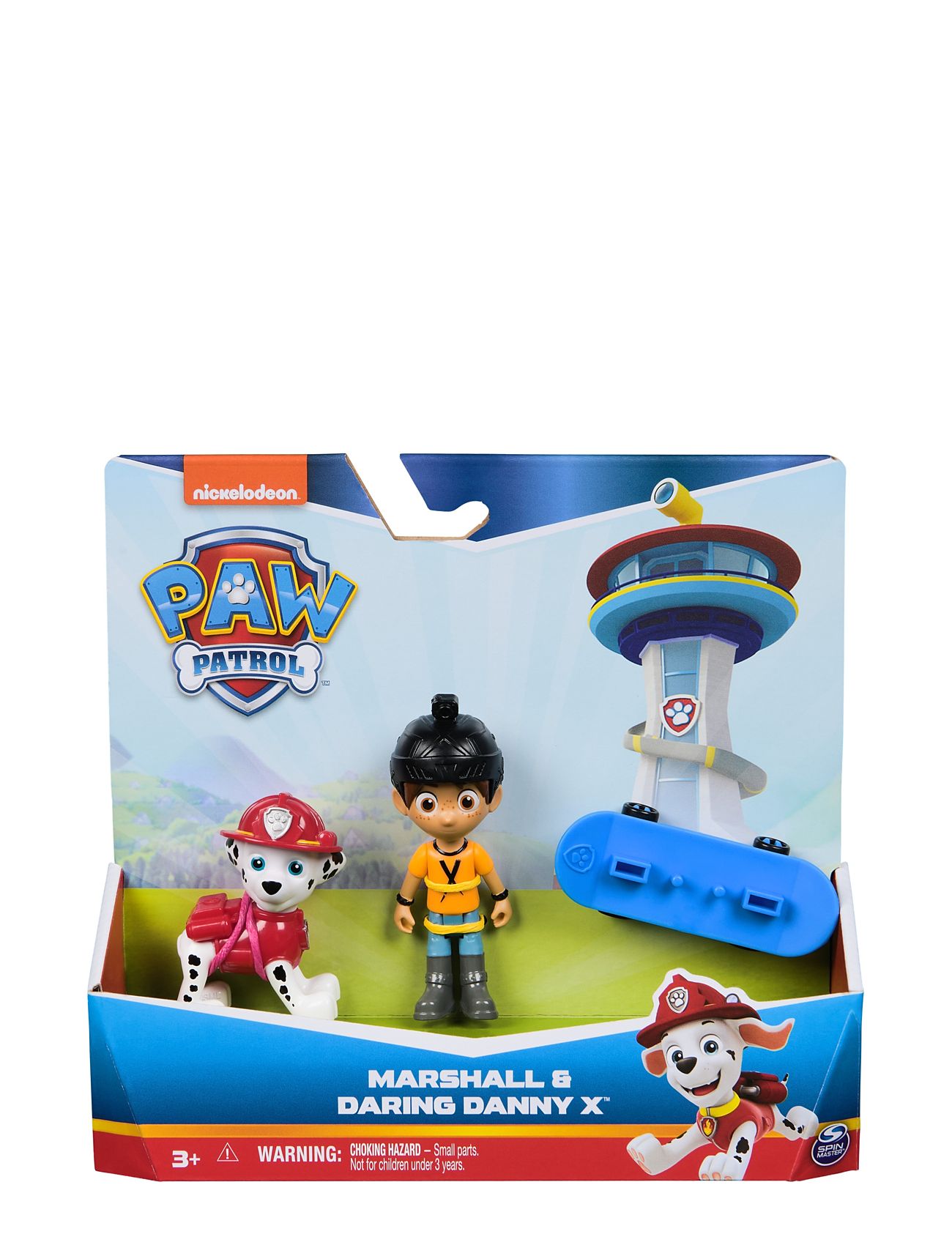 Paw Patrol Hero Pup - Daring Danny & Marshall Toys Playsets & Action Figures Play Sets Multi/patterned Paw Patrol