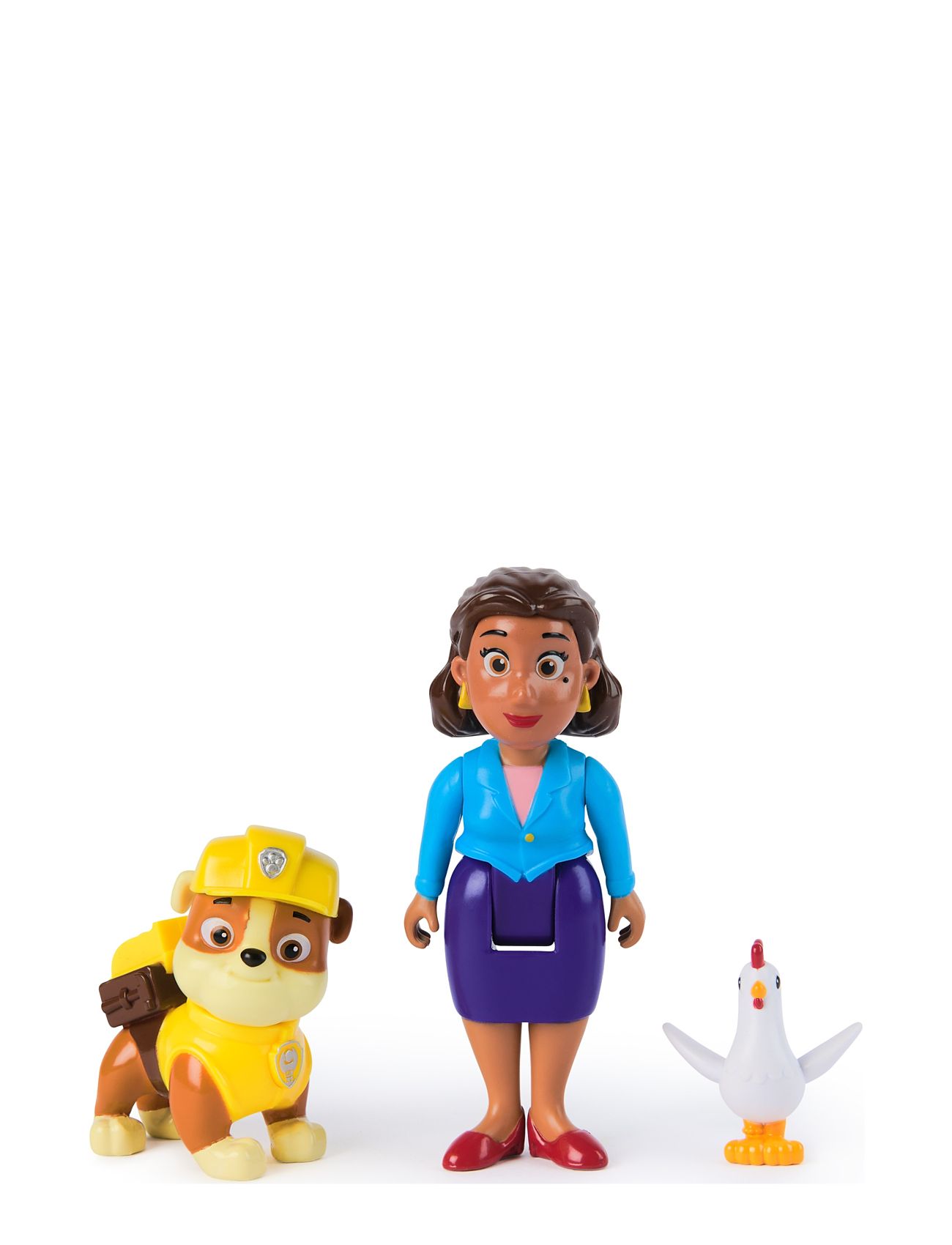 Paw Patrol Hero Pup - Mayor Goodway & Rubble Toys Playsets & Action Figures Play Sets Multi/patterned Paw Patrol