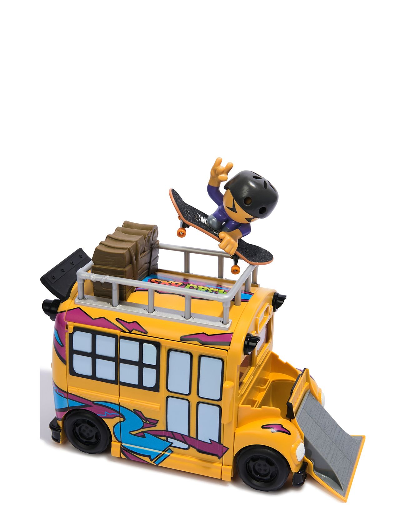 Tech Deck Skate Sk8 Crew Transforming Playset Toys Playsets & Action Figures Play Sets Multi/patterned MAKI
