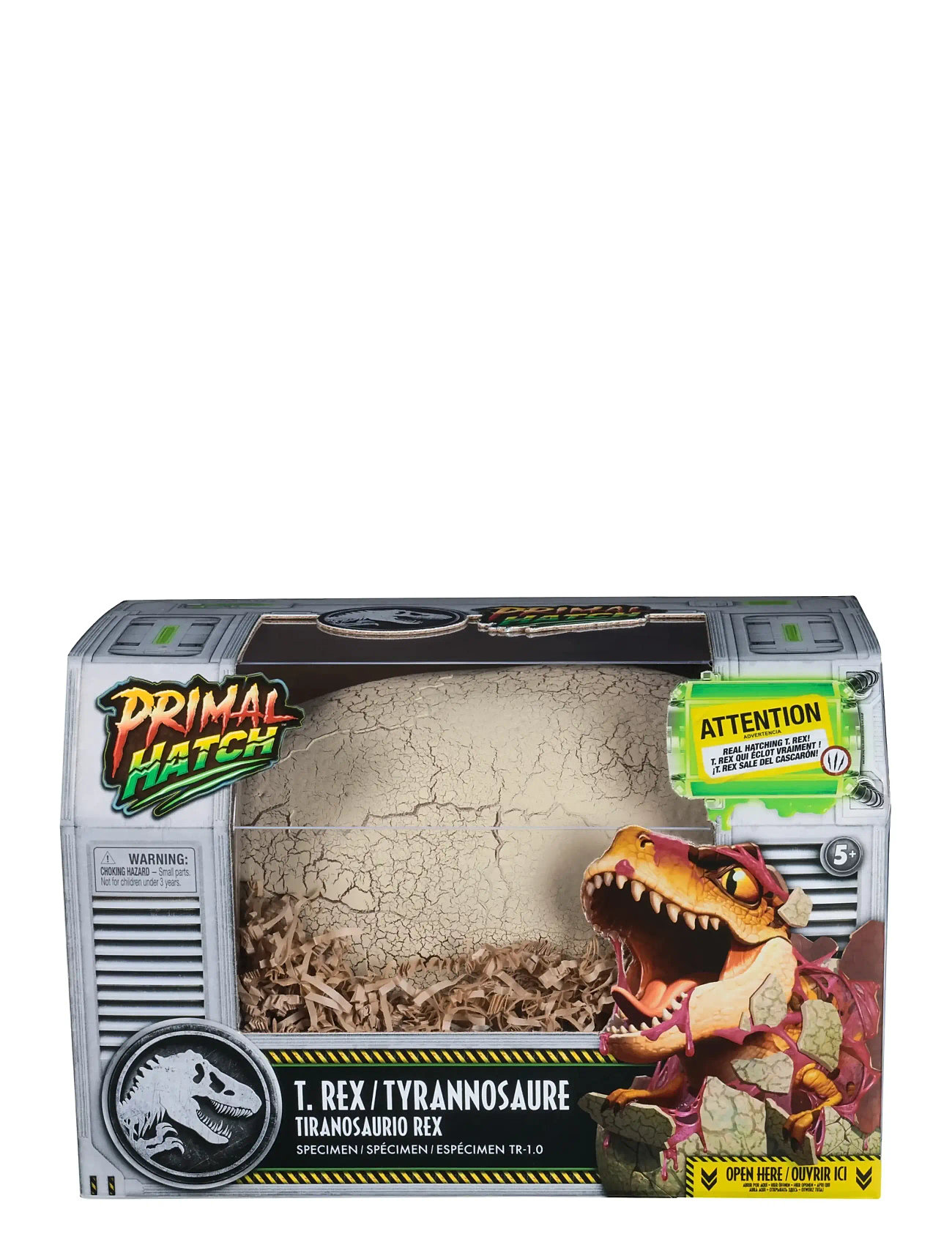 MAKI Primal Hatch Interactive Hatching Dino, One Size, Grey, Interaktive Dyr Og Robotter > Interaktive Dyr, Børn