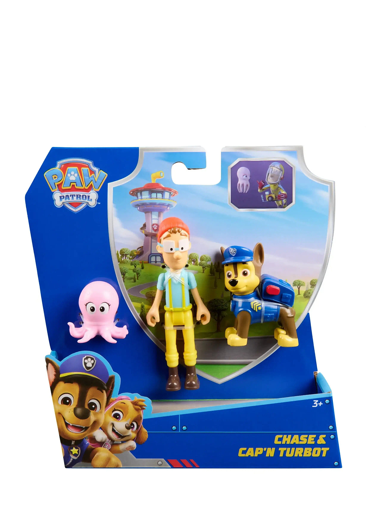 Paw Patrol Paw Patrol Story Figure Pack - Chase, One Size, Blue, Legesæt Og Actionfigurer > Actionfigurer, Børn