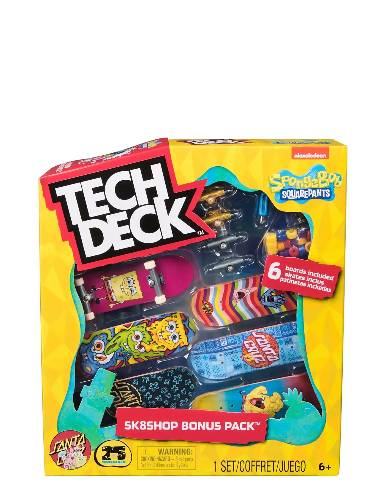 Tech Deck Skate Bonus Sk8 Shop - Spongebob Toys Playsets & Action Figures Play Sets Multi/patterned MAKI