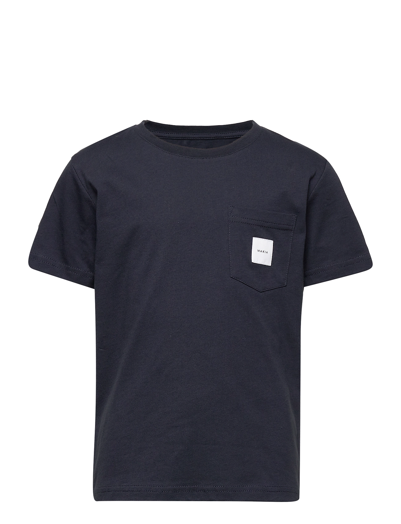 Pocket T-Shirt T-shirts Short-sleeved Sininen Makia