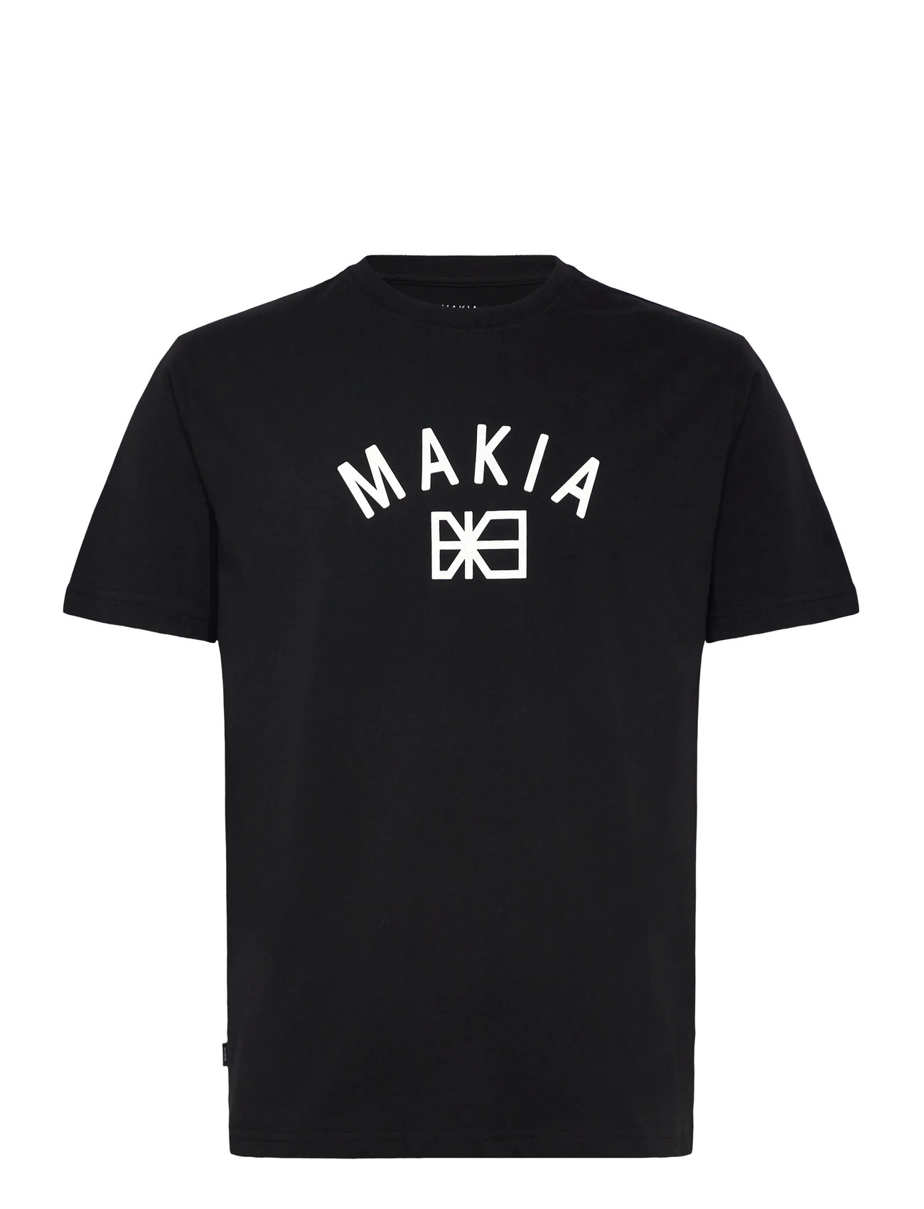 Makia Port T-Shirt, XL, Black, T-Shirts > Kortærmede, Herre