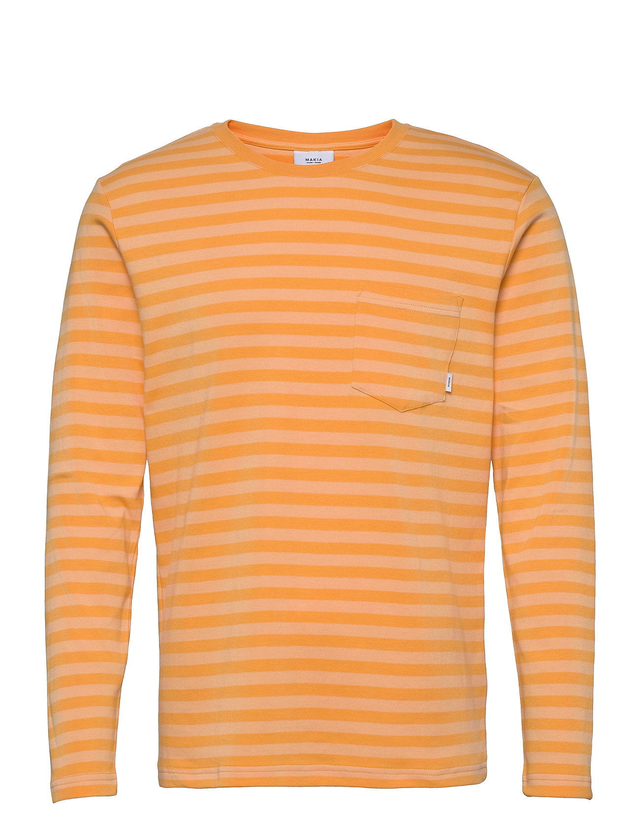 Verkstad Long Sleeve T-shirts Long-sleeved Oranssi Makia