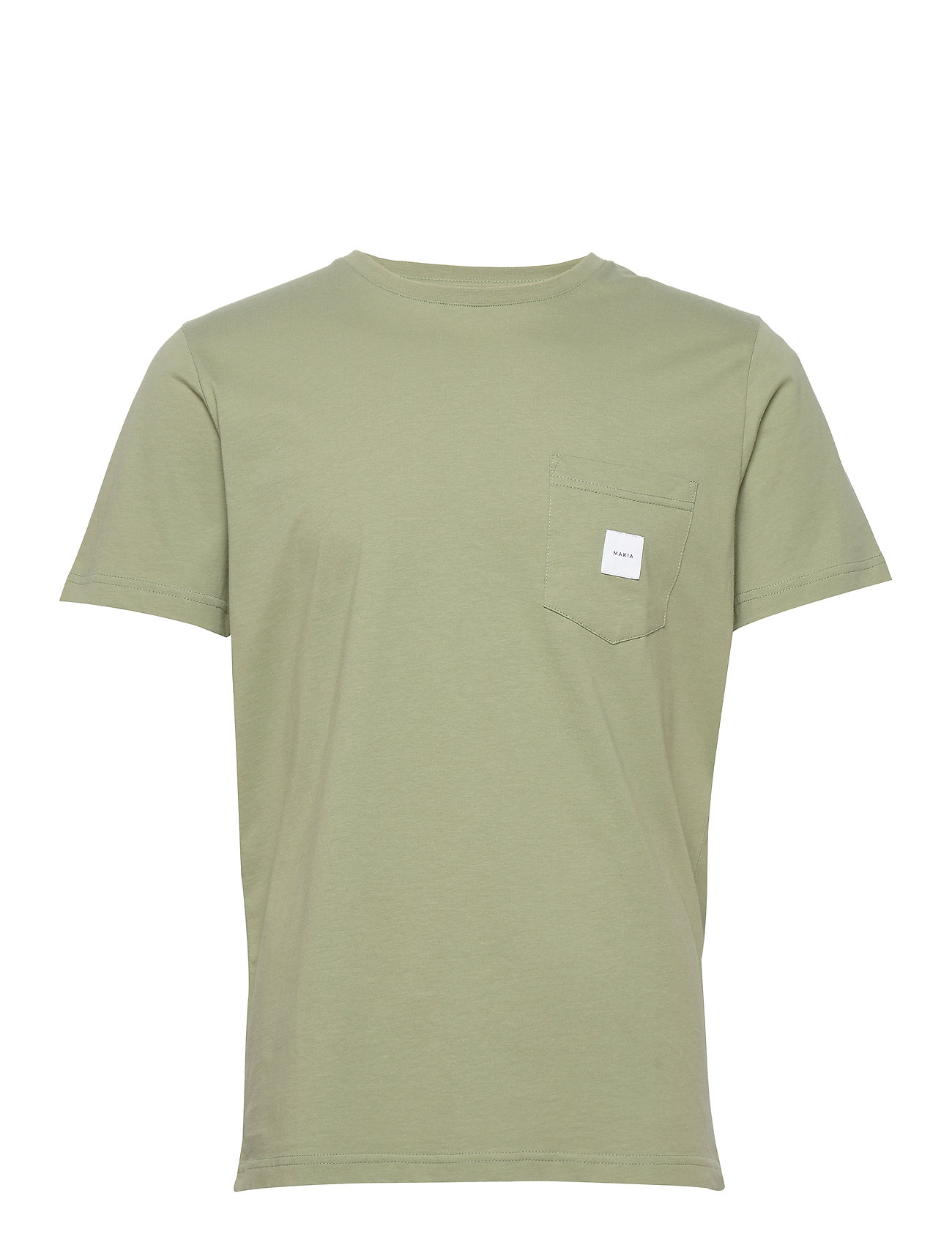 Square Pocket T-Shirt T-shirts Short-sleeved Vihreä Makia