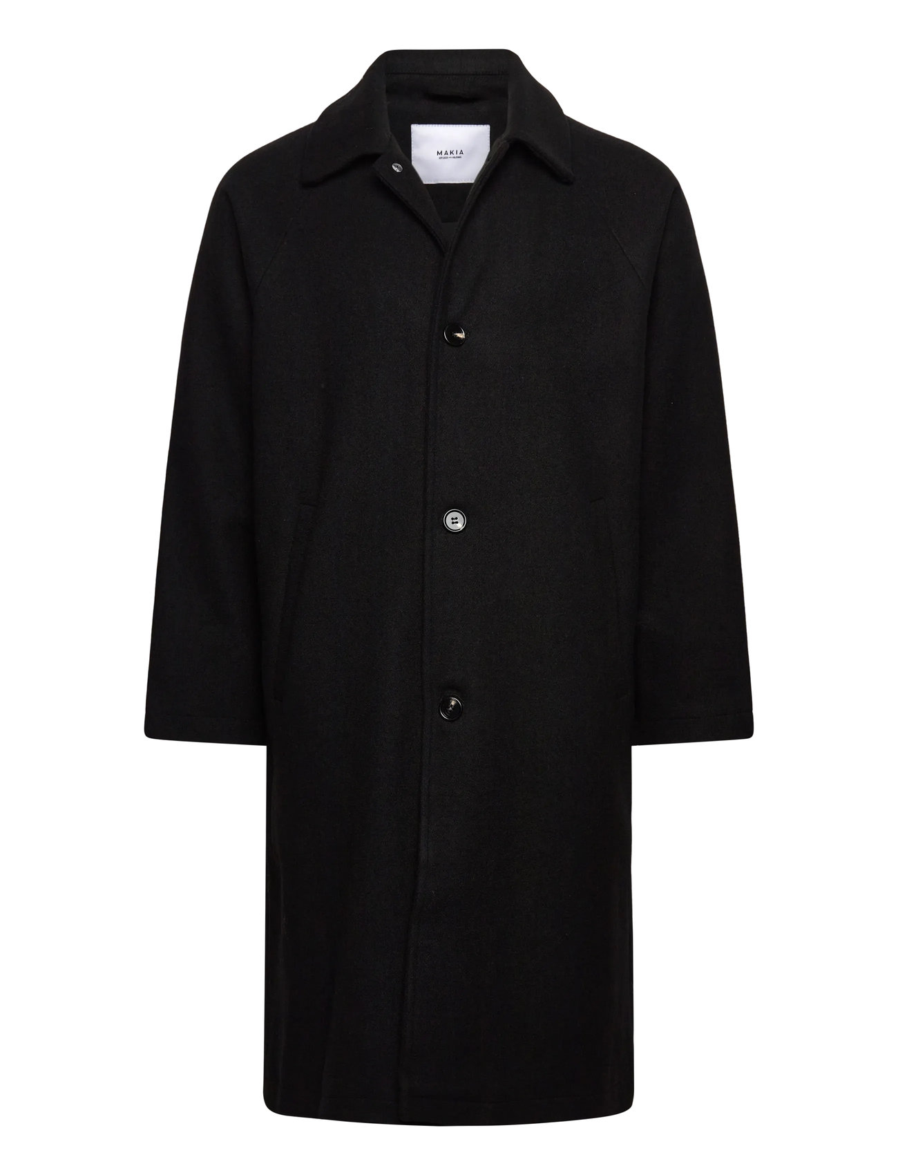 MAKIA Astoria Mantel Schwarz - L - Herren