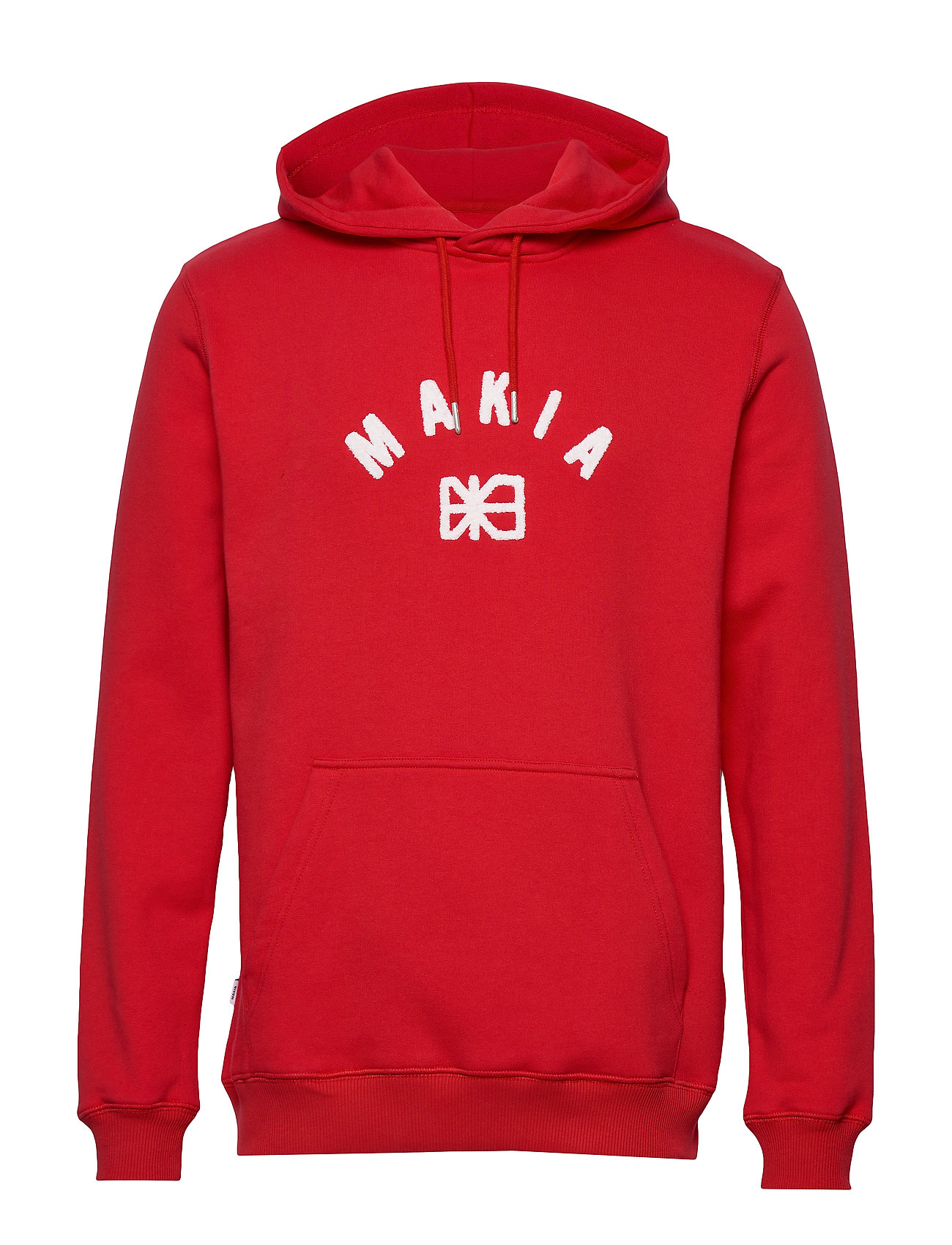 Brand Hooded Sweatshirt Huppari Punainen Makia
