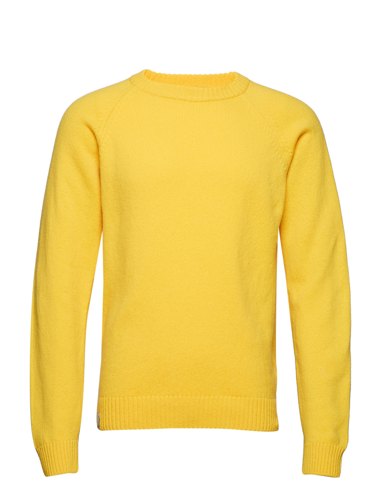 Klovharu Knit Gebreide Trui Met Ronde Kraag Geel Makia makia kopen in de aanbieding