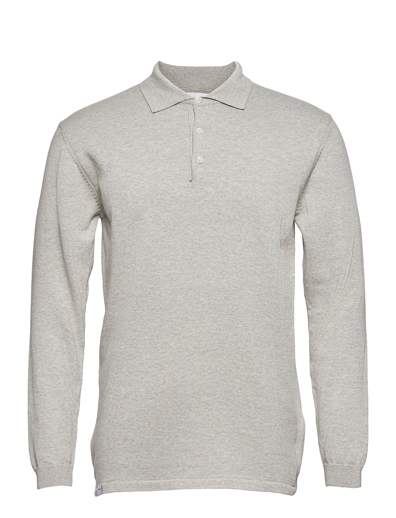 Makia Frank Ls Polo Grey Makia