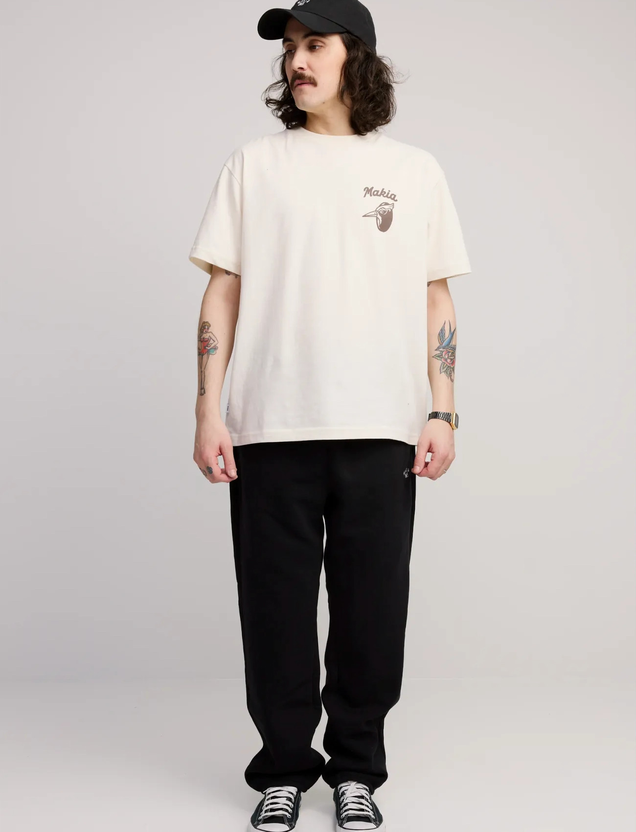 Makia Cove Sweatpants, L, Black, Underdele > Joggingbukser, Herre