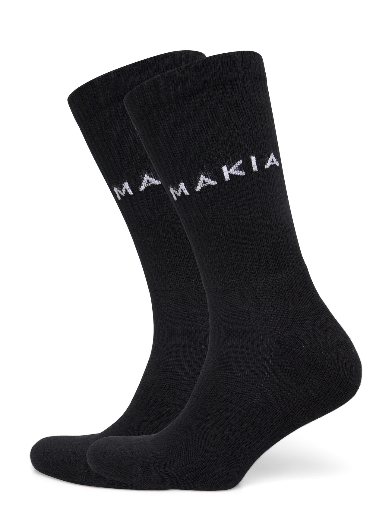 Makia Makia Socks (2Pack), 43-46, Black, Sokker > Almindelige Sokker, Herre