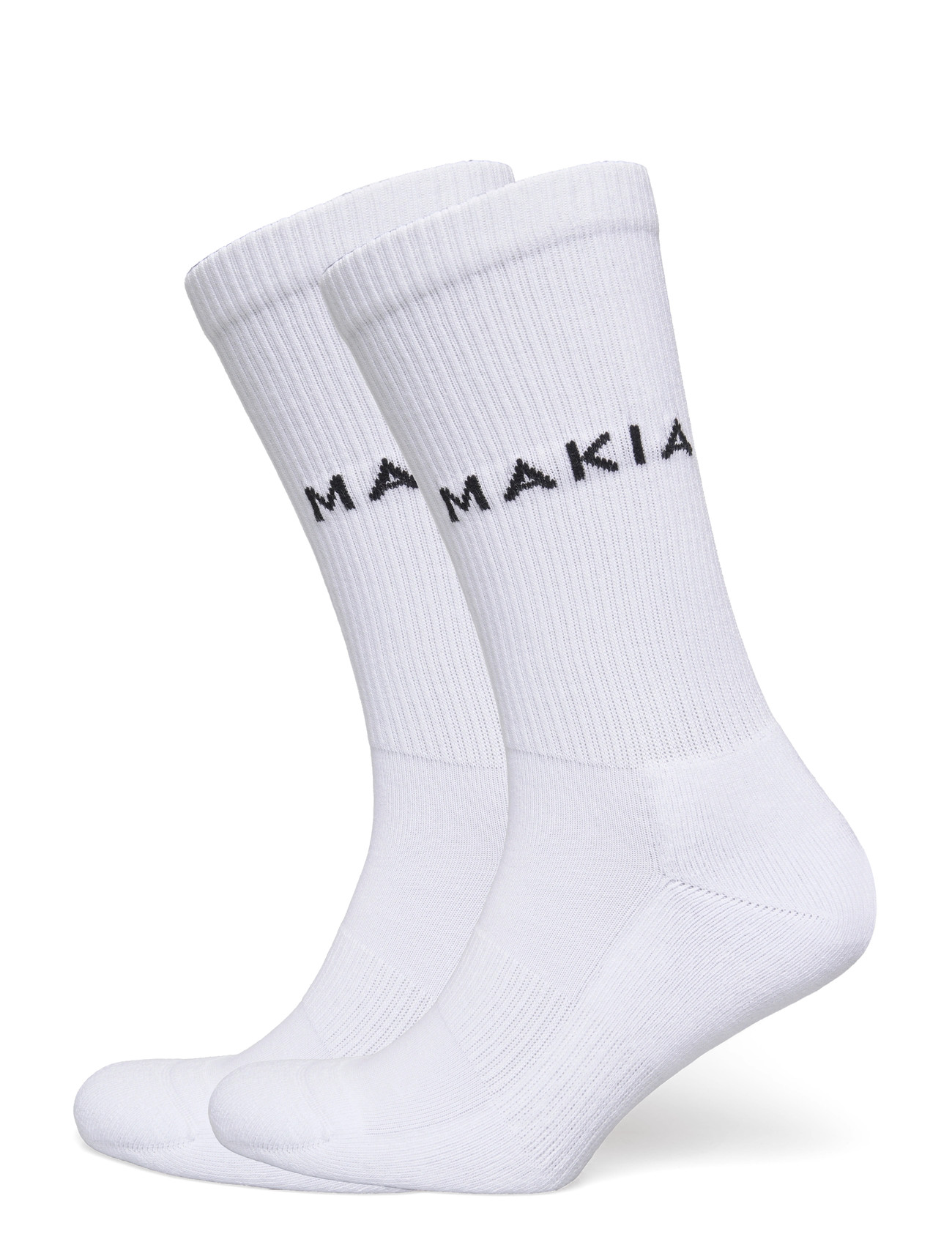 Makia Makia Socks (2Pack), 43-46, White, Sokker > Almindelige Sokker, Herre