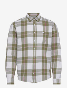 Morel Shirt - geruite overhemden - chive