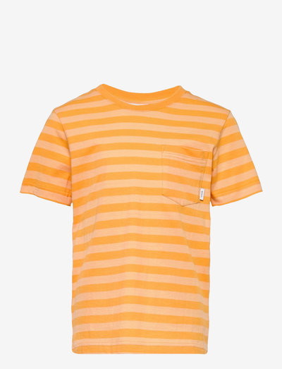 Verkstad T-shirt - apdrukāts t-krekls ar īsām piedurknēm - marigold-yellow