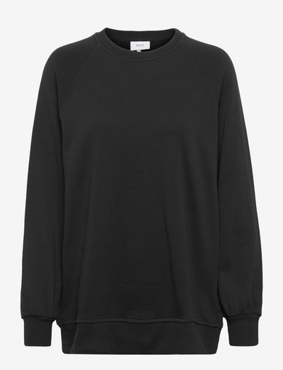 Lara Sweatshirt - sweatshirts & hættetrøjer - black