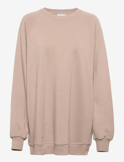 Lara Sweatshirt - sweatshirts & hættetrøjer - light beige