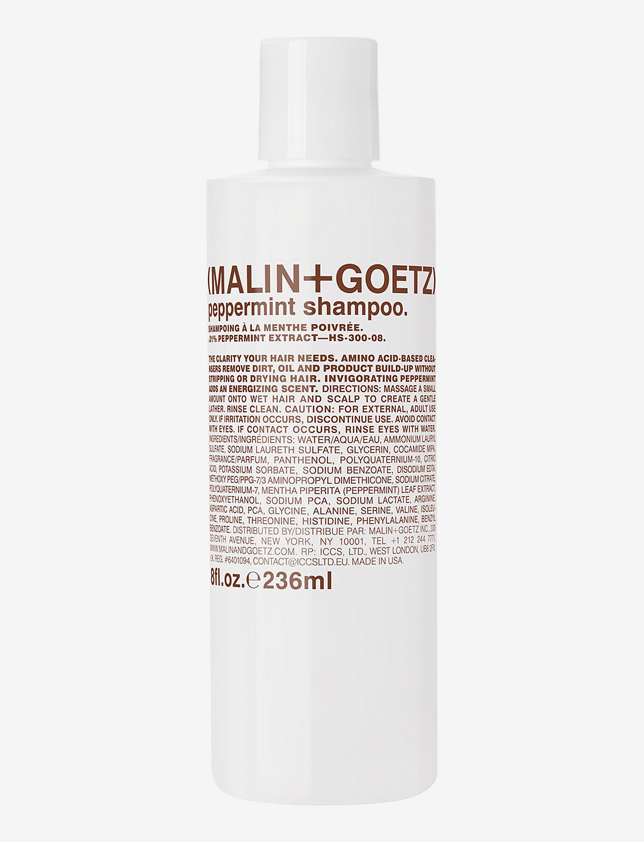 Malin+Goetz - Peppermint Shampoo - shampo - no colour - 0