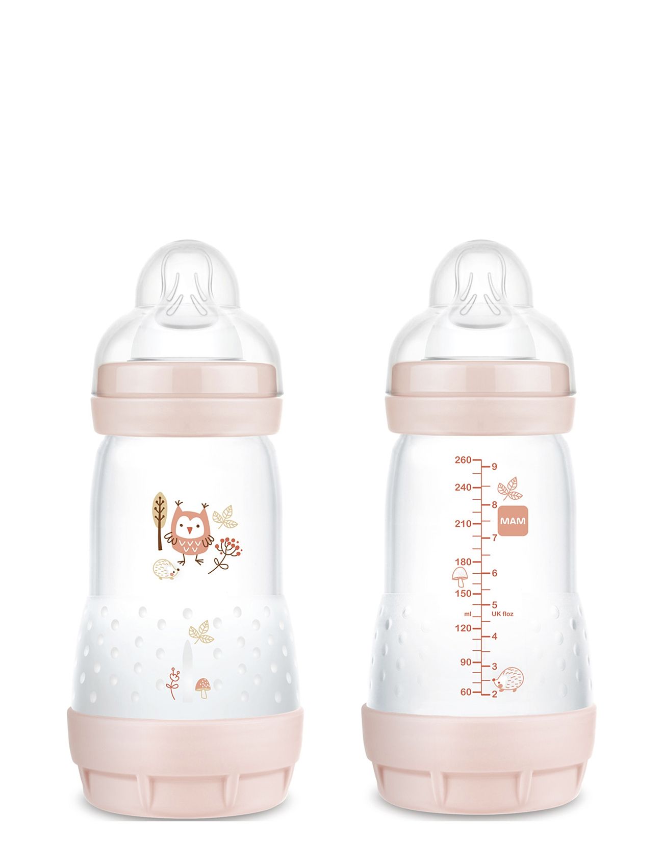 Mam Easy Start Anti-Colic 260Ml Pink Baby & Maternity Baby Feeding Baby Bottles & Accessories Baby Bottles Pink MAM