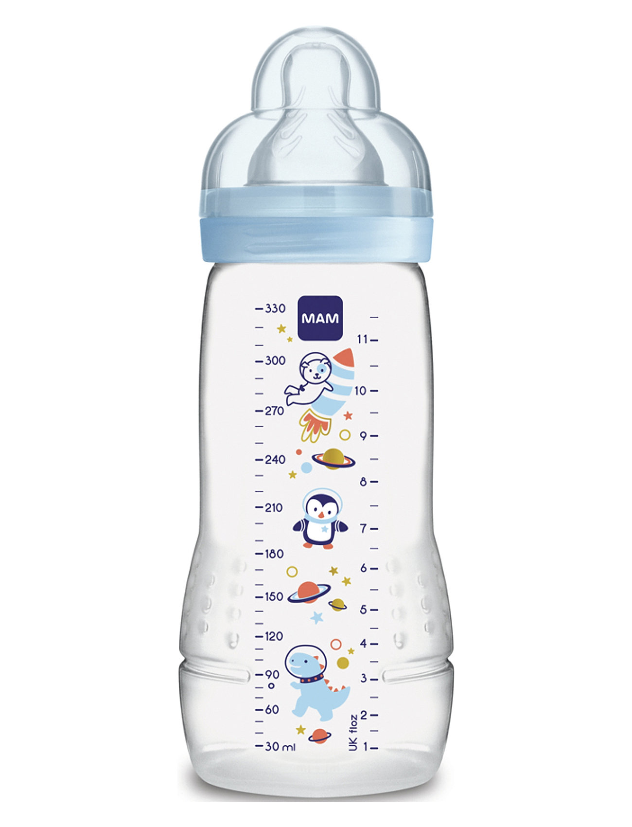 Mam Easy Active Bb 330Ml Blue Baby & Maternity Baby Feeding Baby Bottles & Accessories Baby Bottles Blue MAM