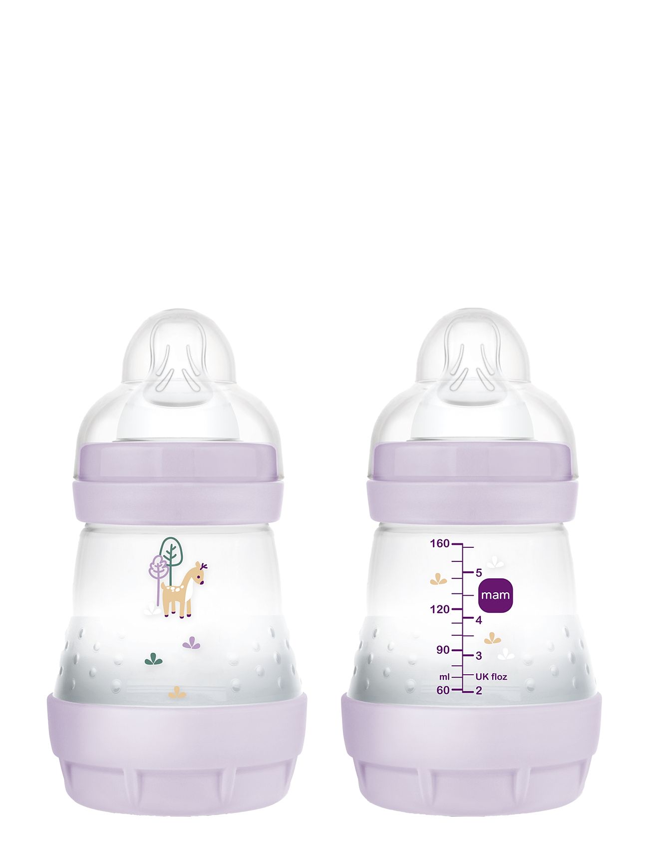 Mam Easy Start Anti-Colic 160Ml Pink Baby & Maternity Baby Feeding Baby Bottles & Accessories Baby Bottles Pink MAM