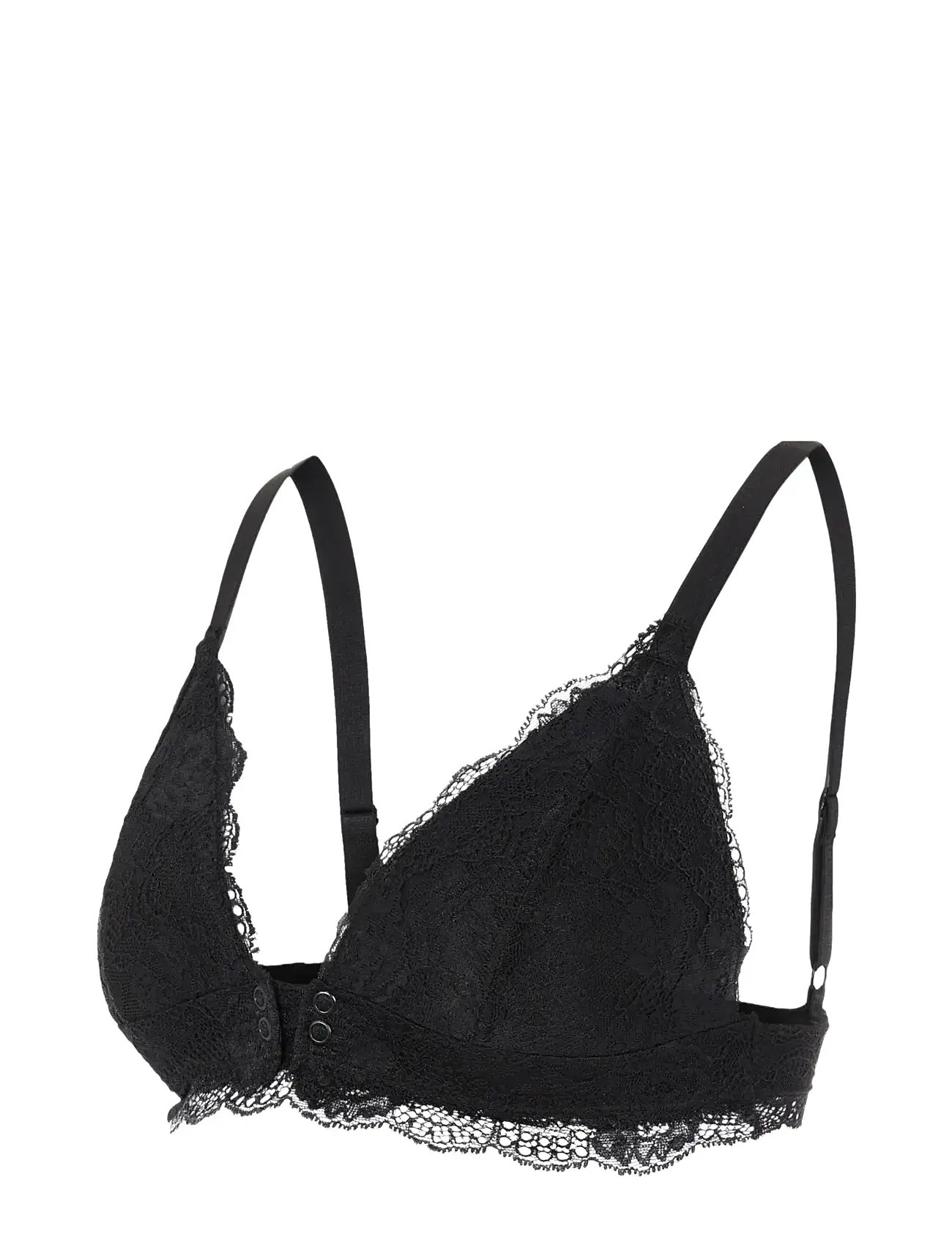 Mlzenina Lace Nursing Bra A. Noos Lingerie Bras & Tops Maternity Bras Black Mamalicious