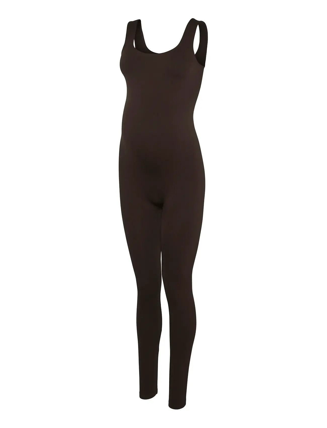 MAMALICIOUS Mlheal Sl Seamless Jumpsuit Braun - S/M - Damen