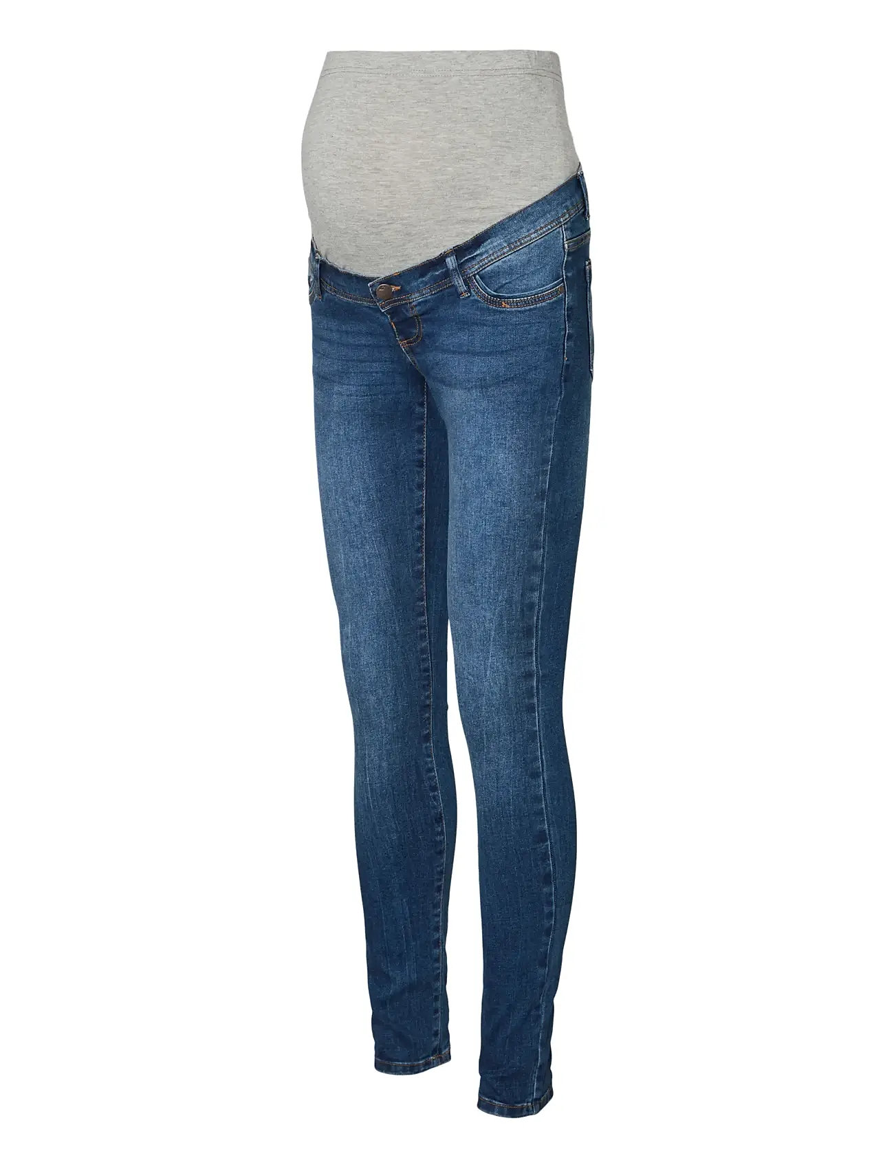 MAMALICIOUS Mlvancouver Slim Dunkelblau Jeans Blau - 34x34 - Damen
