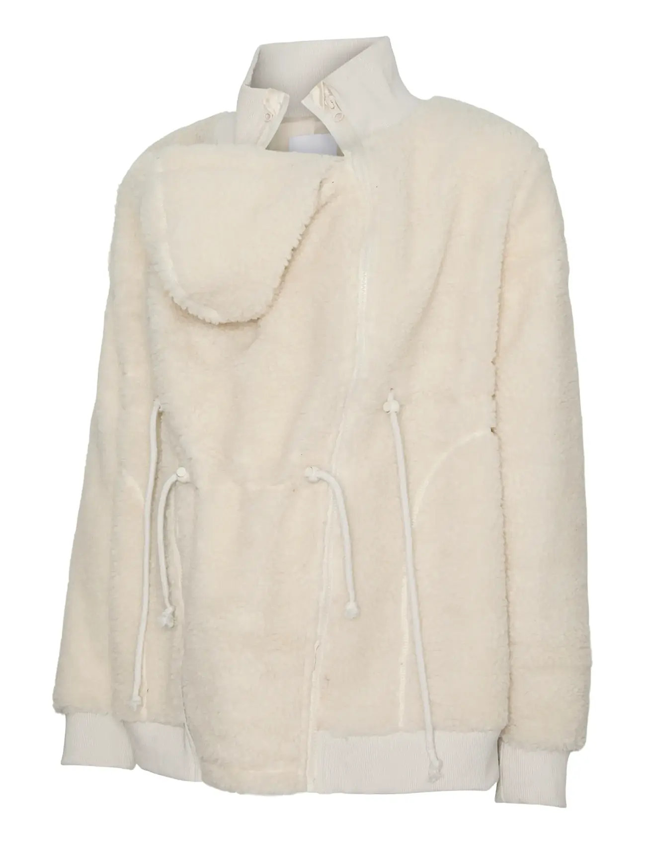 MAMALICIOUS Mlcarly 3In1 Teddy Jacke Cream - S - Damen