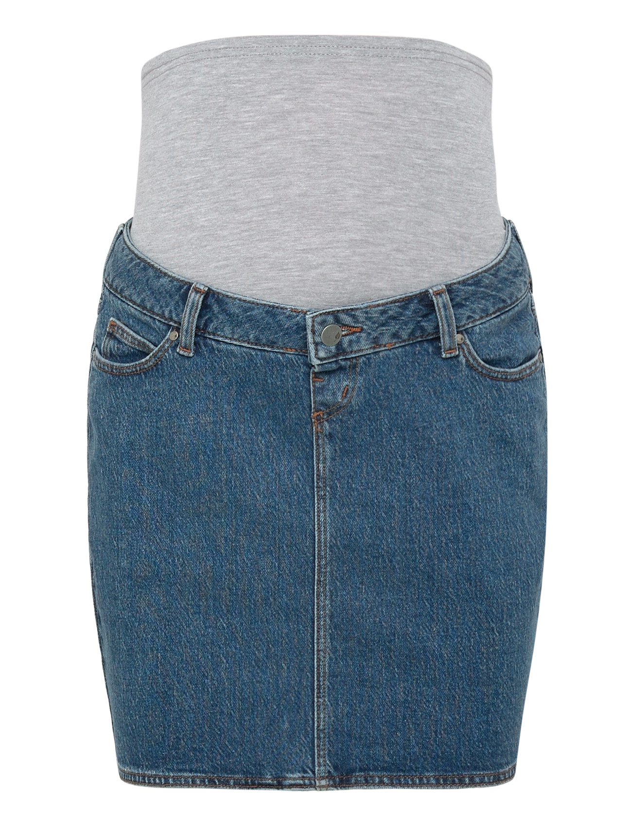MAMALICIOUS Mlcuba Denim Rock Noos Blau - XS - Damen